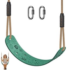 Kids Swing Seat with Adjustable Rope – Indoor/Outdoor Swing Set Accessory, 500 l