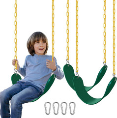 2 Pack Suitable For Kids And Adults Comes W/ Hooks & Chains Perfect For Backyard