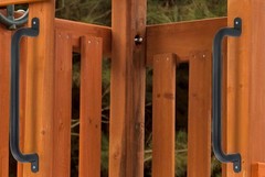 17 Inch Black Safety Playground Handles Pack of 4- Playset Handles, Swing Set…