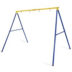 660 LBS Heavy-Duty Metal Swing Frame Park Extra Large Swing Stand Kids & Adults