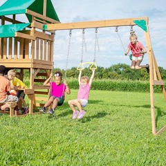 2 Pack 100 Inch Hanging Swing Chain with 4 Carabiners, 1000LB Capacity Plasti…