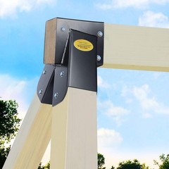 Sturdy BETOOL Swing Set Brackets – 2pcs Heavy Gauge Steel for Safe Play