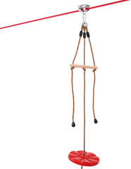 Zipline Kit for Kids and Adult, 65 Ft Zip Line Kits up to 330 Lb, Backyard Outdo