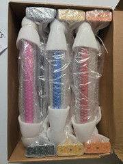 ESPETS 17” 6 Piece Multi-Color Metal Safety Handles Step Playground Accessories