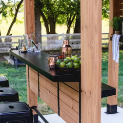 Backyard Discovery Cedar Springs Outdoor Bar FREE SHIPPING USA
