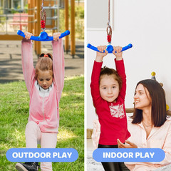 Ninja Swing-Twister 360° Spin Handle: Kids Slackline Accessories & Swing Attachm