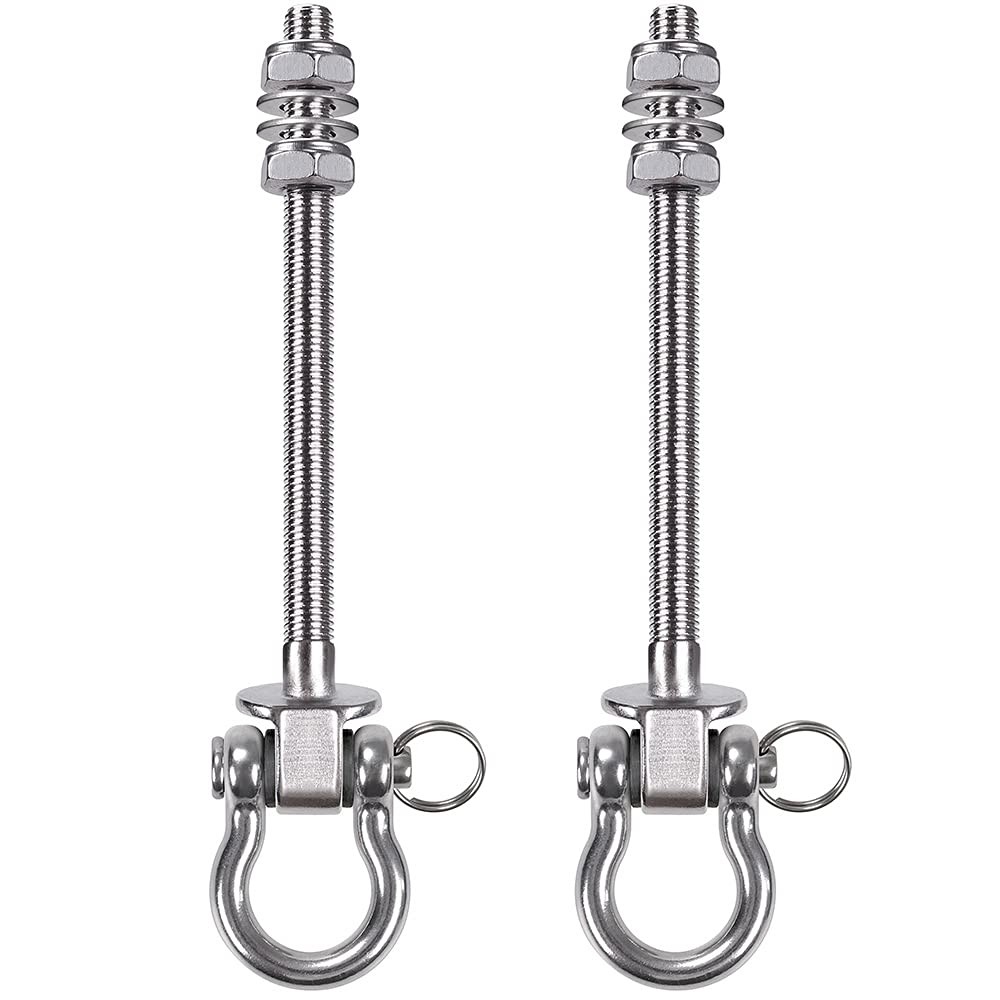 2Pcs Wood Beam & I-Beam Hanger, Removable and Easy to Connect, Stainless Stee…