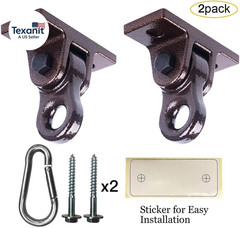 Heavy Duty Bronze Swing Hangers Screws Bolts Included over 5000 Lb Capacity Play