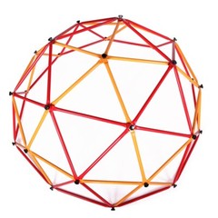Geometric Dome Steel Frame Climber Outdoor Toddler Jungle Gym Play Set for Kids