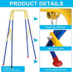 Toddler Swing 3 in 1 Swing Set Backyard Baby Outdoor