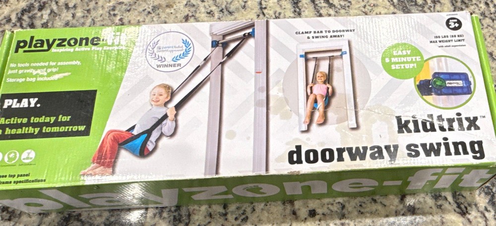 Playzone-Fit Kidztrix Doorway Swing PLZ.645 for Ages 3+ (3-4 Years)