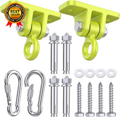 Swing Hangers for Wooden Sets Pack of 2 Heavy Duty Swingset Hardware Locking
