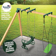 Swing Set Conversion Bracket – No Tree, No Problem, Convert Your Swingset into a