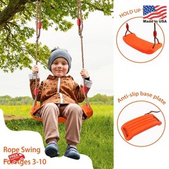Tree Swing Seat, Swing Set Accessories for Kids Outdoor & Indoor Playground, Ora