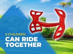 Swing Set Stuff Inc. Glider without Chain or Rope Red 0073-R wood playset seat
