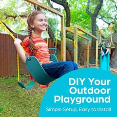 Kids’ Pirate Telescope – Fun Green Attachment for Treehouse, Playset & Swing Set