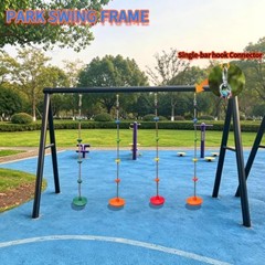 Tree Swing for Kids,disc Swing,Climbing Rope Tree Kids Swing with Orange