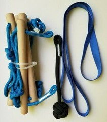 TUAHOO Obstacle Course 2 Ninja Line Slackline Obstacles Swing for Kids