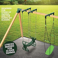 Swing Set Conversion Bracket – No Tree, No Problem, Convert Your Green