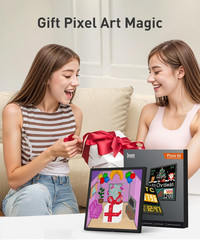 Pixoo-64 – Wifi Pixel Cloud Digital Frame with APP Control,64 X 64 LED Panel Dis