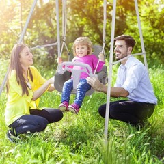 3 in 1 Toddler Swing Set with Metal Stand Indoor Outdoor Baby Swing Gray