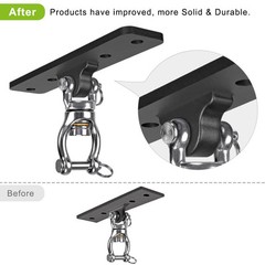 Heavy Duty Swing Hanger, Swing Set Accessorie for Indoor Outdoor Playground, …