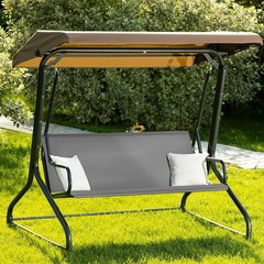 Outdoor Porch Patio Swing Seat Cover, 600D Thickened Oxford Waterproof Swing …