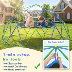10FT Climbing Dome Hammock Only, Reinforced PE Mesh Climber Accessories for