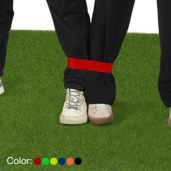 3 Legged Race Bands, 6 Pack Nylon Elastic Tie for Outdoor Party Field Day Car…