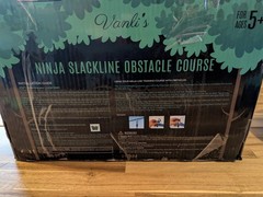 Ninja 50FT Slackline Removable Hanging Loops for Ninja Obstacles Brand New