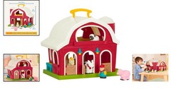 Portable Big Red Barn Playset – Fun for Toddlers 18 +, Easy Carry Design