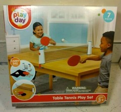 Play Day Table Tennis Play Set Kids Outdoor Sports NIB