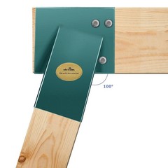 2 Swing Set Brackets for Swing Set A-Frame Heavy Duty with All Mounting Hardware