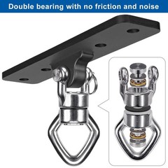 Heavy-Duty Ceiling Mount Swing Hanger 900 LB Capacity for Aerial Silks & Punchin