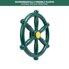 Playground Accessories for Kids, Play Set Attachments with Pirate Ship Wheel,…
