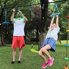 3-Pack Kids Ninja Monkey Bars – Trapeze Swing Bars for Ninja Monkey bars
