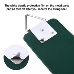 Juego De Columpios AGPTEK Con Cadenas Antirruste Soporta 250lb 2 Piezas