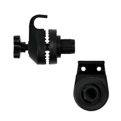 2 Pack Garden Swing Plastic Fittings Porch Patio Swing Frame Parts for Outdoor