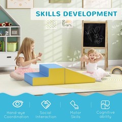 Lightweight Foam Building Blocks 19.75×19.75×9.75in Educational Play Set