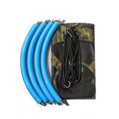 Clevr 40″ Outdoor Saucer Kids Tree Tire Swing, Camo