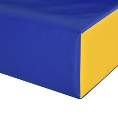 Climb & Crawl Foam Mats 2pc 19.75 Inch Soft Stackable Toddler Play Blocks