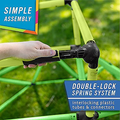 Climber with Top – Active Indoor Outdoor Play Set Climbing Dome Equipment Toys –