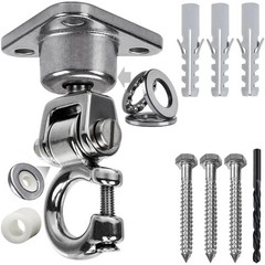 Swing Hanger Heavy Duty Hardware 360°+180°Rotation 1500LB Capacity Wood Playg…