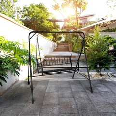 Metal Swing Stand 550lbs Heavy Duty Steel A-Frame Stand Powder Coated Finish