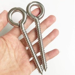 Hammock Hanging Kit, Heavy Duty Swing Hangers Eye Hooks for Hanging Swing Sta…
