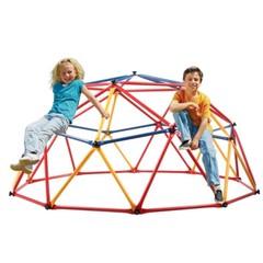 Kids Geometric Dome Climber Play Set Gym Steel Frame Toddler Outdoor Playground