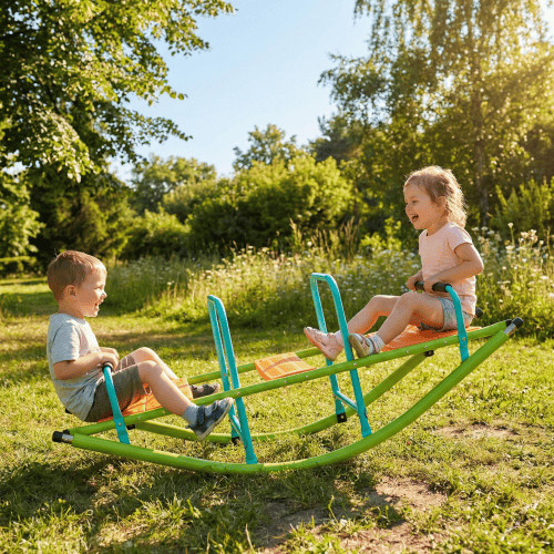 Kids Seesaw Rocker Playground Backyard Outdoor Activity Play Fun Toy Aged 3+