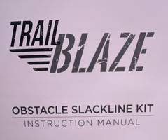 TrailBlaze Ninja Backyard Obstacle Course Challenge Slackline Kit