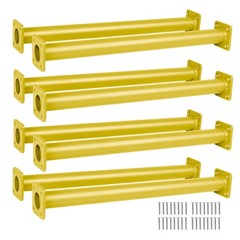 Playground Equipment Monkey Bars Playset Attachment – Set of 8 Yellow Powder …