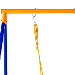 Swing for Backyard, 440lbs Load Capacity Swing Set, 1 Saucer Swing Seat